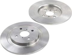 FRENDI 34957 ARKA FREN DİSKİ DOLU TİP TOYOTA YARIS 1.0L 1KR-FE KSP90 06-11 / 1.3L 2SZFE SCP90 VVTI 06-11 / 1.33 L 1NR-FE NSP90 06-11 / 1.4L 1NDTV D-4D NLP90 NLP130 06-> / 1.5L 1NZFXE Hybrid NHP130 15-> 278 çap X