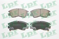 LPR 05P315 ÖN FREN BALATA MITSUBISHI L200 2.5L 4D55 4D56 8v K14T 4x2 4x4 86-98 / L300 2.5L 4D56 8v P15V PANELV AN 86->