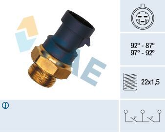 FAE 37910 FAN MÜŞÜRÜ TEMPRA-UNO 1.4ie-1.6-PALIO-ALBEA