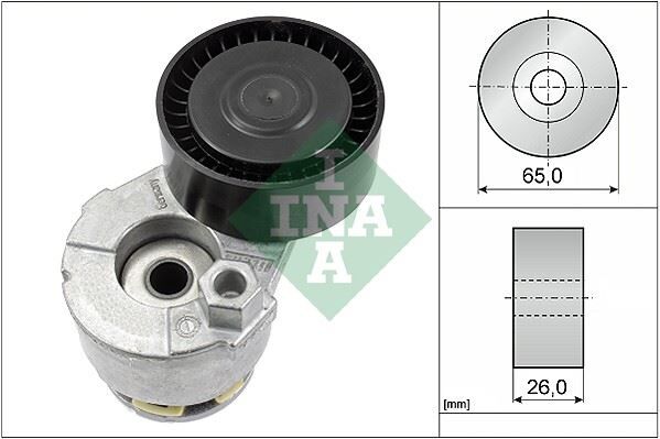 INA 534026910 KAYIS GERGI RULMANI MERCEDES OM607 W176 W246 W415 C117 MEGANE II-III-IV CLIO II-III-IV SYMBOL III 14> SANDERO II 12> DUSTER 10> JUKE F15 10> QASHQAI II J11 13> 1.5dCi 1.6 KUTUKLU