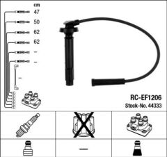 NGK 44333 BUJİ KABLOSU SUBARU FORESTER 2.0L EJ20 X SG 01-08 RC-EF1206