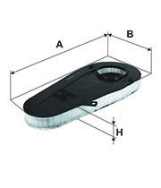 FILTRON FILT AK 362/7 F07-F10-F11-F01-F02 HAVA FILTRESI E1077L