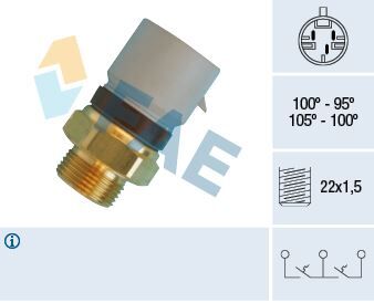 FAE 38360 FAN MÜŞÜRU VECTRA B GRİ TÜM MOTORLAR