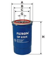 FILTRON FILT OP 632/6 I30/SANTAFE/TUCSON/CARENS/CEED/MAGENTIS/SPORTAGE YAG FILTRESI SAGDAN DIREKSIYONLU ARAÇLAR IÇIN