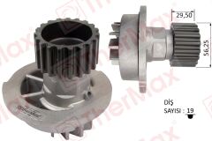 THERMAX T01.192 DEVİRDAİM SU POMPASI CHEVROLET AVEO KALOS 1.4L F14D T200 T250 T255 06-> / LACETTI 1.4L 1.6L KLAN 05-> / DAEWOO NUBIRA 1.6L A16DM 16v KLAJ 97-02