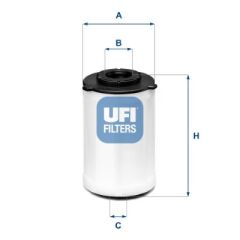UFI 26H2O03 YAKIT FİLTRESİ FIAT DUCATO 15> PEUGEOT BOXER 15> CITROEN JUMPER 15> 2.0D MTJ 2.2D MTJ