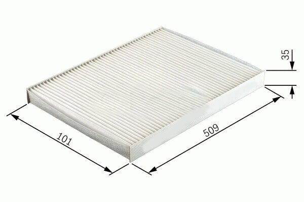 POLEN FİLTRESİ MONDEO III 11/00 >07 JAGUAR XTYPE 01-09 KARBONSUZ 1987431073 CU5141