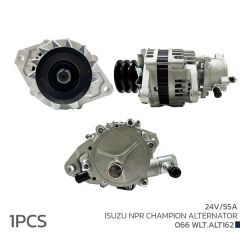 VOLTECH 066WLT.ALT162 ALTERNATÖR SARJ DİNAMOSU 24V 55A ISUZU NPR CHAMPION