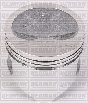 YENMAK 31-03395-100 MOTOR PİSTON SEGMAN FIAT TEMPRA-TİPO TOFAŞ SLX 1600 86.40 ÇAP 1.00MM