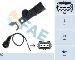 FAE 79167 9012039 KABLOLU EKSANTRİK MİL SENSÖRÜ ASTRA F-OMEGA B-VECTRA A-VECTRA B 1.8-2.0 16V X20XEV