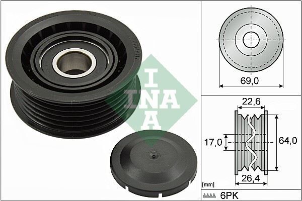 INA 532016010 KAYIS GERGI RULMANI MERCEDES W202 W203 CL203 C209 C219 W210 W211 W163 W463 W220 W221 KANALLI