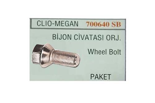 SES 700640SB BİJON CİVATASI CLIO-MGN 709640SB