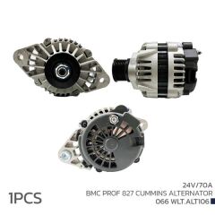 VOLTECH 066WLT.ALT106 ALTERNATÖR SARJ DİNAMOSU 24V 70A BMC PROF 827 CUMMINS