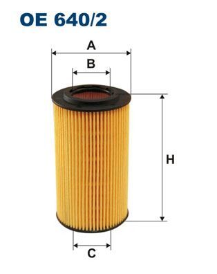 FILTRON OE640.2 YAG FILTRESI MERCEDES M112 M113 M272 M273 W203 CL203 C219 W211 W220 W221 W163