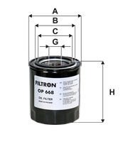 FILTRON FILT OP 668 Scania 112, 113, 114, 124, 143, 144, 164, 93, 94, T YAG FILTRESI .