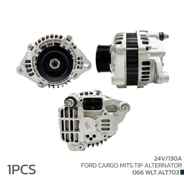 VOLTECH 066WLT.ALT703 ALTERNATÖR SARJ DİNAMOSU 24V 130A FORD CARGO MITS.TIP