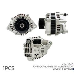 VOLTECH 066WLT.ALT703 ALTERNATÖR SARJ DİNAMOSU 24V 130A FORD CARGO MITS.TIP