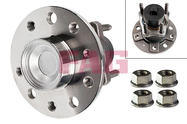 FAG 713644570 ARKA TEKER PORYASI RULMANLI ASTRA G-VECTRA A-B-COMBO-MERIVA A-ZAFIRA A 140x78x65 5 BIJON ABS Lİ