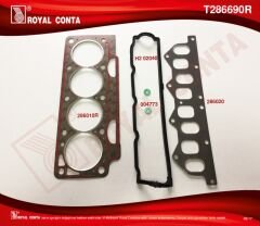 ROYAL T286690R ÜST TAKIM CONTA CLIO I 91> 1.8 LAGUNA-MEGANE I 95> 1.8-2.0 F3P 710/F3P 714 SKC SÜPER KALİTE