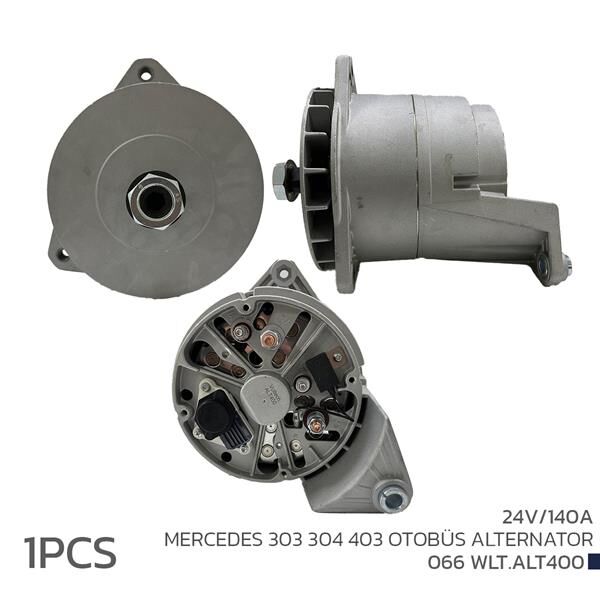 VOLTECH 066WLT.ALT400 ALTERNATÖR SARJ DİNAMOSU 24V 140A MERCEDES 303 304 403 OTOBÜS