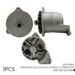 VOLTECH 066WLT.ALT400 ALTERNATÖR SARJ DİNAMOSU 24V 140A MERCEDES 303 304 403 OTOBÜS