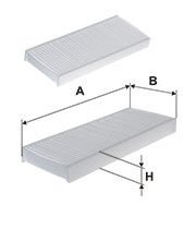 FILTRON FILT K 1254-2x NAVARA (D40) : PATFHINDER (R51) 05-10 POLEN FILTRESI SET