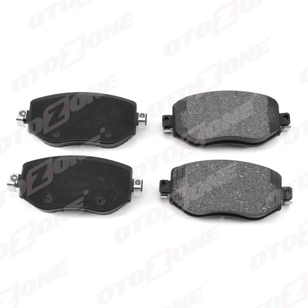 OTOZONE FDO1024-R ÖN FREN BALATASI RENAULT MEGANE IV 15> TÜM MOTOR TİPLERİ G:129MM Y:58.4 MM K:18MM
