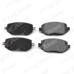 OTOZONE FDO1024-R ÖN FREN BALATASI RENAULT MEGANE IV 15> TÜM MOTOR TİPLERİ G:129MM Y:58.4 MM K:18MM