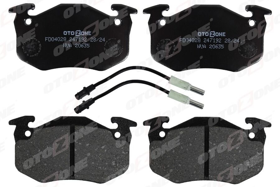 ÖN FREN BALATASI P106 91>04 P205 83>94 P305 83>88 P306 93>01 P309 85>93 P405 87>92 SAXO AX ZX C15 F İŞLİ