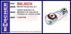 BSC 383734 MOTOR TAKOZU SOL ALT NISSAN QASHQAI II 13> RENAULT MEGANE IV 15> KADJAR 15> TALISMAN 15> GRAND SCENIC 15> 1.2 TCE 1.3 TCE 1.5 DCI 1.6 DCI