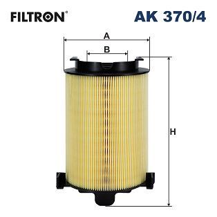 FILTRON AK370.4 HAVA FİLTRESİ CADDY III-PASSAT-GOLF V-JETTA III-TOURAN-TIGUAN-LEON-OCTAVIA-ALTEA 1.4TSI-1.6-2.0FSI