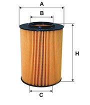 FILTRON FILT OE 676 75 CF FAV, CF 75 FA, CF 85 FAT, DB, XF 95 FTT YAG FILTRESI FILTRE ELEMANI