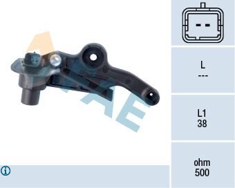 FAE 79118 KRANK MİL SENSÖRÜ P106-P206-P208-P301-P306-P307-P308-P1007-BIPPER-PARTNER-BERLINGO-NEMO-C-ELYSEE-C2- C3-C4-SAXO-XSARA-FIORINO 1.1 8V-1.4-1.6 16V VTI