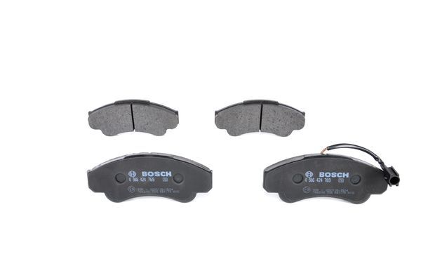 BOSCH 0986424769 ÖN FREN BALATASI FİŞLİ BOXER 02/06 JUMPER 02/06 DUCATO 02/06 B.Y TİP 1800 KG