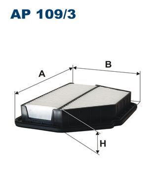 FILTRON AP109.3 HAVA FİLTRESİ CAPTIVA-ANTARA 2.0CDTI-2.4 06>