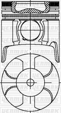 YENMAK 31-04210-000 MOTOR PİSTON SEGMAN STD ASTRA VAN-COMBO-CORSA VAN 1.7 DTI 02-05 Y 1.7 DT 79.0