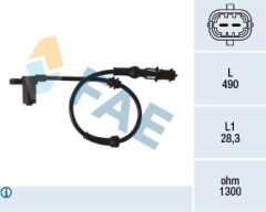 FAE 78077 ABS TEKERLEK HIZ SENSÖRÜ CORSA C-MERIVA-TIGRA 1.4-1.8-2.0 16V