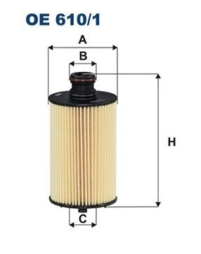 FILTRON FILT OE 610/1 ACTYON/KORANDO/REXTON/RODIUS YAG FILTRESI
