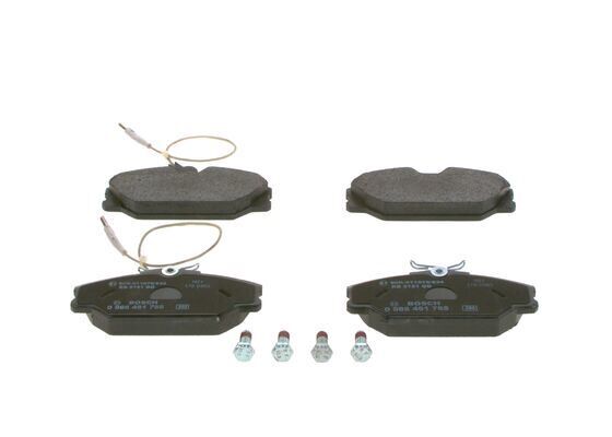 BOSCH 0986461765 ÖN FREN BALATASI RENAULT LAGUNA 97>01 SAFRANE II 96>02 MEGANE I 97>01 SCENIC MEGANE Sc nic 97>02 1.4 1.6 1.8 1.9D 2.0 2.2D
