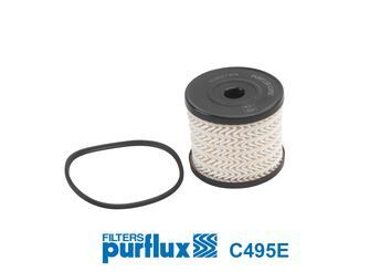 PURFLUX C495E YAKIT FİLTRESİ PARTNER-BERLINGO-206-307-406-807-C5-C8-JUMPY-XANTIA-XSARA-SCUDO-EXPERT 2.0HDI DW10