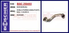 BSC 250493 EGR BORUSU DOBLO-FIORINO-EGEA-PUNTO-500L 1.3 EURO 6