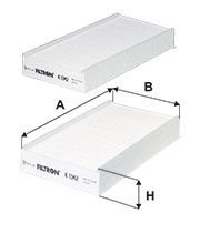FILTRON FILT K 1342-2x 2F45-46-X1 F48-X1 F49-MINI F54-F55-F56-F57-F60 POLEN FILTRESI KARBONSUZ