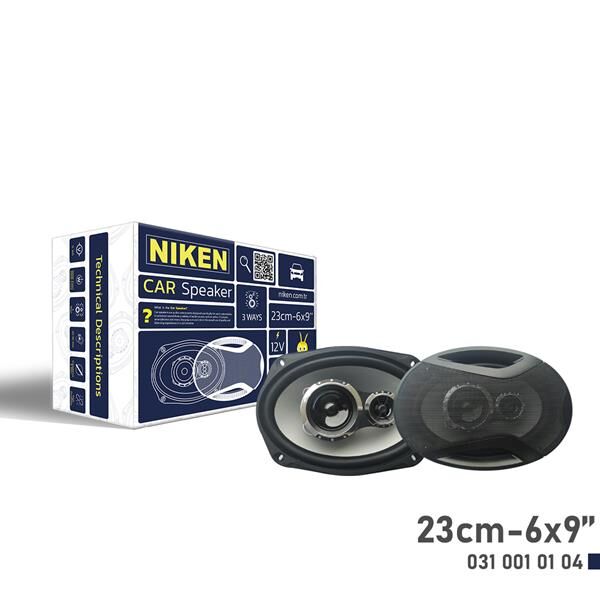 NIKEN 0310010104 ARAÇ HOPARLÖRÜ 23CM OVAL 6X9 İNÇ / ADET