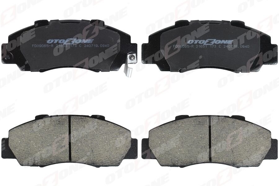 OTOZONE FDO9065-R ÖN FREN BALATA HONDA ACCORD EURO 2.0L F20Z1 F20B5 A/T CE8 CH3 kasa 96-02 / CR-V 2.0L B20B3 B20Z1 RD1 kasa 96-01 / HR-V 1.6L D16W1 GH kasa 99-07 - Aşınma ikaz soketli