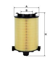 FILTRON FILT AK 370/4 GOLF5-GOLF6-JETTA-PASSAT-CADDY-A3-LEON HAVA FILTRESI E482L / LX1566   (SILINDIR TIP)
