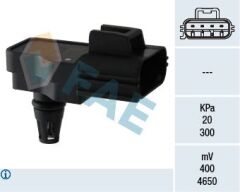 FAE 15098 EMME MANIFOLD BASINÇ MAP SENSÖRÜ BOXER 3-JUMPER 3-2.2 HDI TRANSIT V347 2.2TDCI-2.4TDCI 06>14