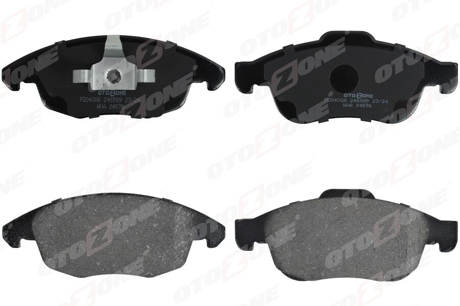 OTOZONE FDO4006 ÖN FREN BALATASI PEUGEOT PARTNER 08>11 P5008 09>17 CITROEN BERLINGO 08> C4 PICASSO 06>15 DS4 11>18 D S5 15>18 283mm