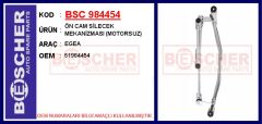 BSC 984454 ÖN CAM SİLECEK MEKANİZMASI MOTORSUZ EGEA