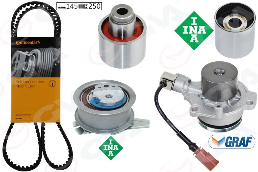 GVA 59WPK7560C-2 DEVİRDAİMLİ TRİGER SETİ GOLF7-A3-LEON-PASSAT-TİGUAN 1.6-2.0 TDİ 13> CLHA/B-DCXA-CRLB-CUVC-CRKA-CRKB