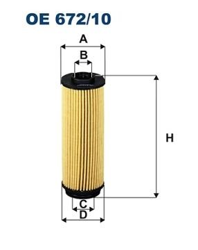 FILTRON FILT OE 672/10 F20-F21-F22-F23-G20-G21-G28-F30-F31-F34-F35-F32-F33-F36-G30-G31-G32-G38-G11-G12-G14-G15-G16-X3 G01-X4 G02-X5 G05-X6 G06-X7 G07-Z4 G29 YAG FILTRESI
